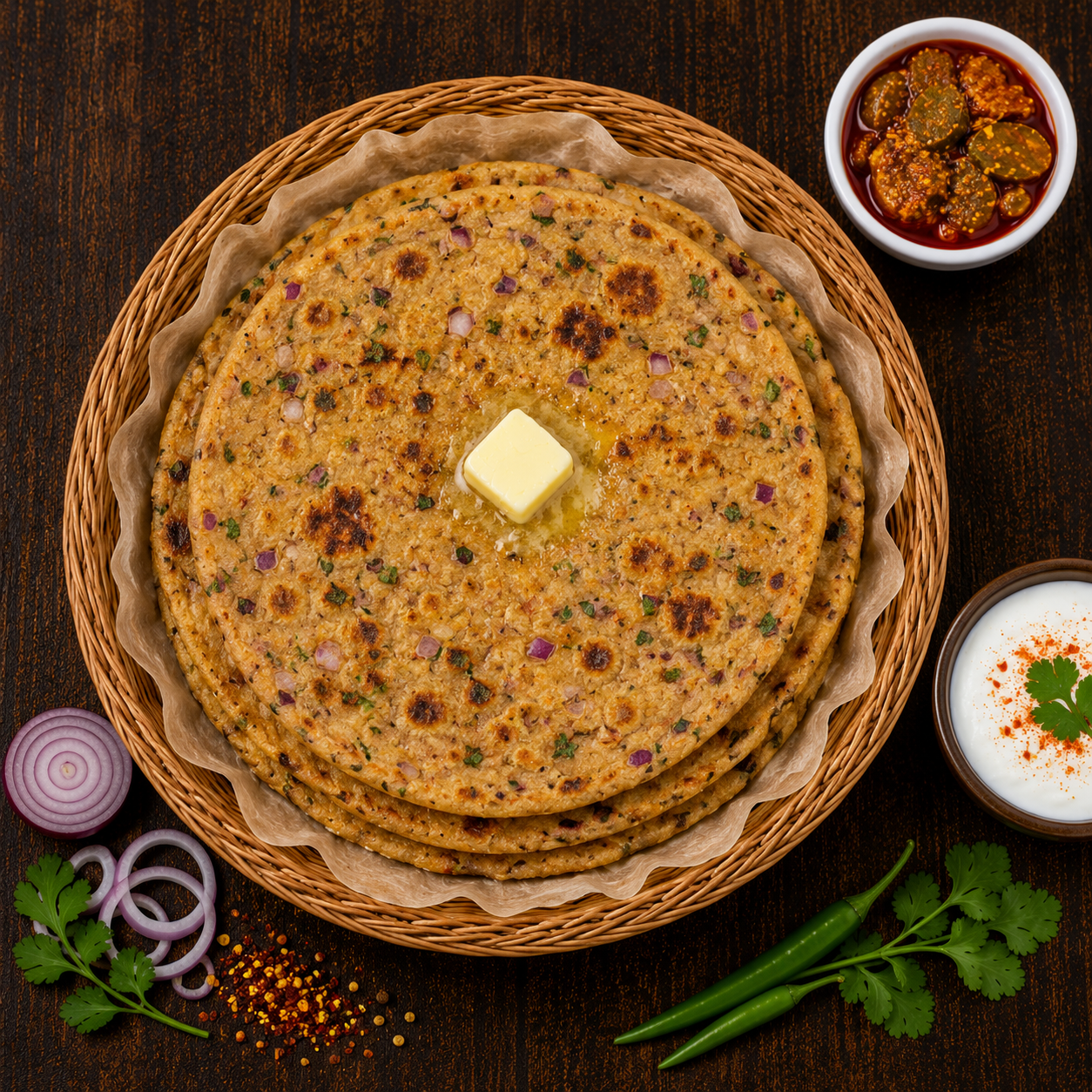 Onion Parantha
